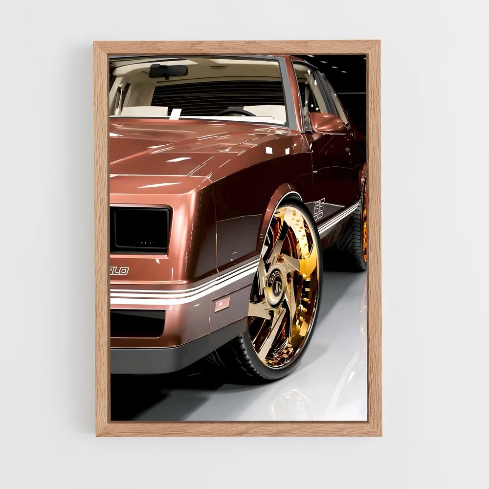 Poster Monte Carlo Gold – affiche Chevrolet (vue 4)